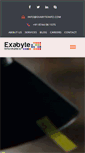 Mobile Screenshot of exabyteinfo.com